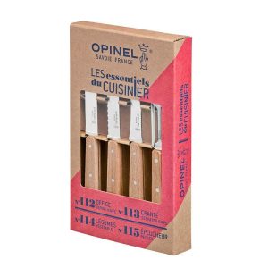 Opinel Messenset 4-delig 'Les Essentials Naturel'
