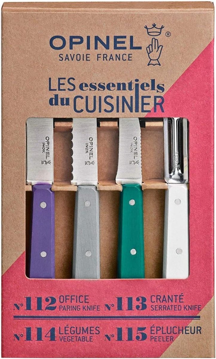 Opinel Messenset 4-delig ‘Les Essentials Art Deco’