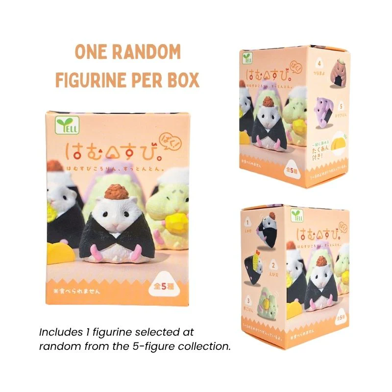 Gachapon Capsule – Onigiri Hamster - Afbeelding 3