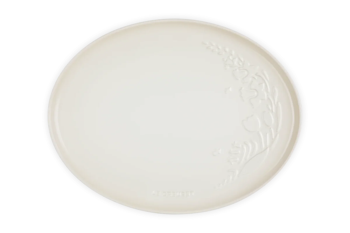 Le Creuset Serveerschaal Jardin Ø36cm ‘Meringue’