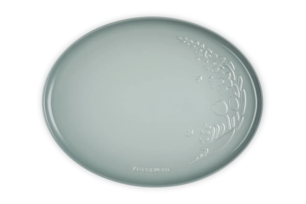 Le Creuset Serveerschaal Jardin Ø36cm 'Sea Salt'