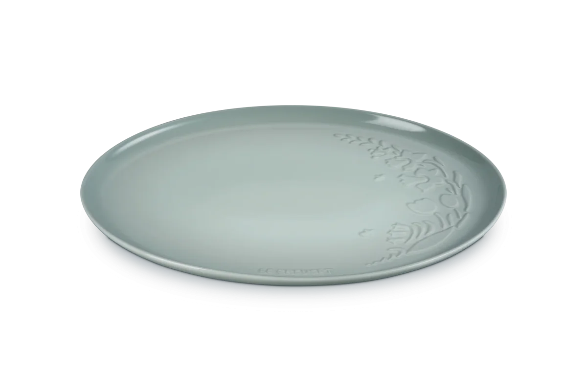 Le Creuset Serveerschaal Jardin Ø36cm 'Sea Salt' - Afbeelding 4